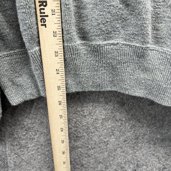 Polo Ralph Lauren Sweater Men Medium Gray Sweatshirt Pullover 1967 Fleece - Picture 6 of 12